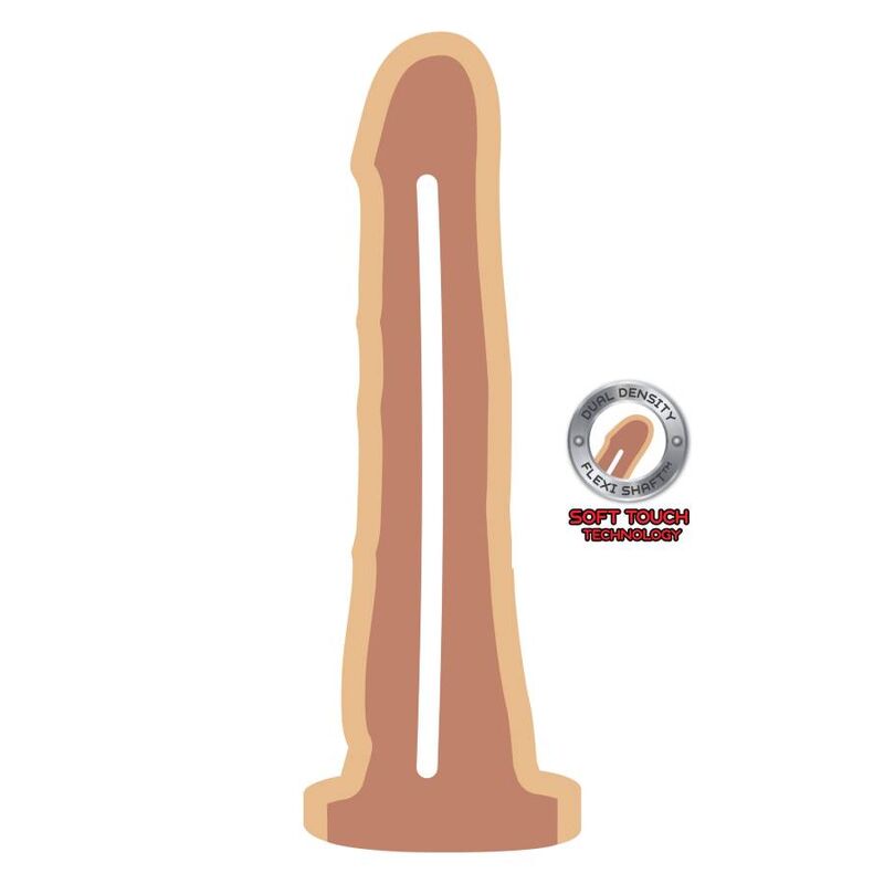 GOAT REAL - DUAL DENSITY DONG 19 CM SKIN