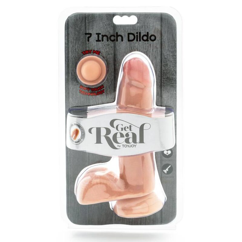 GOAT REAL - DUAL DENSITY DILDO 12 CM BALLS SKIN