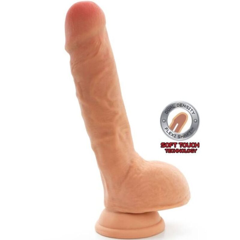 GOAT REAL - DUAL DENSITY DILDO 25.5 CM BALLS SKIN