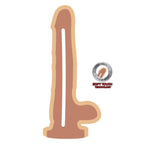 GOAT REAL - DUAL DENSITY DILDO 25.5 CM BALLS SKIN