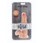 GOAT REAL - DUAL DENSITY DILDO 17 CM BALLS SKIN