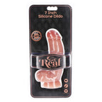 GOAT REAL - SILICONE DILDO 18 CM W BALLS SKIN