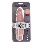 GOAT REAL - DUAL DENSITY BIG VIBRATOR 20.5 CM SKIN