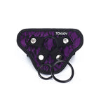 GOAT REAL - STRAP-ON LACE HARNESS PURPLE