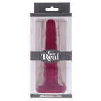 GOAT REAL - RIBBED DONG 12 CM RED