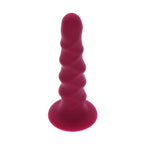 GOAT REAL - RIBBED DONG 12 CM RED