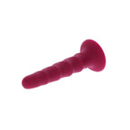GOAT REAL - RIBBED DONG 12 CM RED