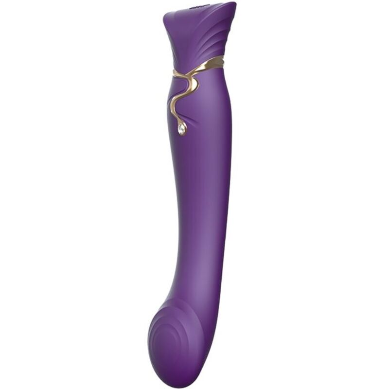 ZALO - QUEEN G-SPOT PULSE WAVE VIBE PURPLE
