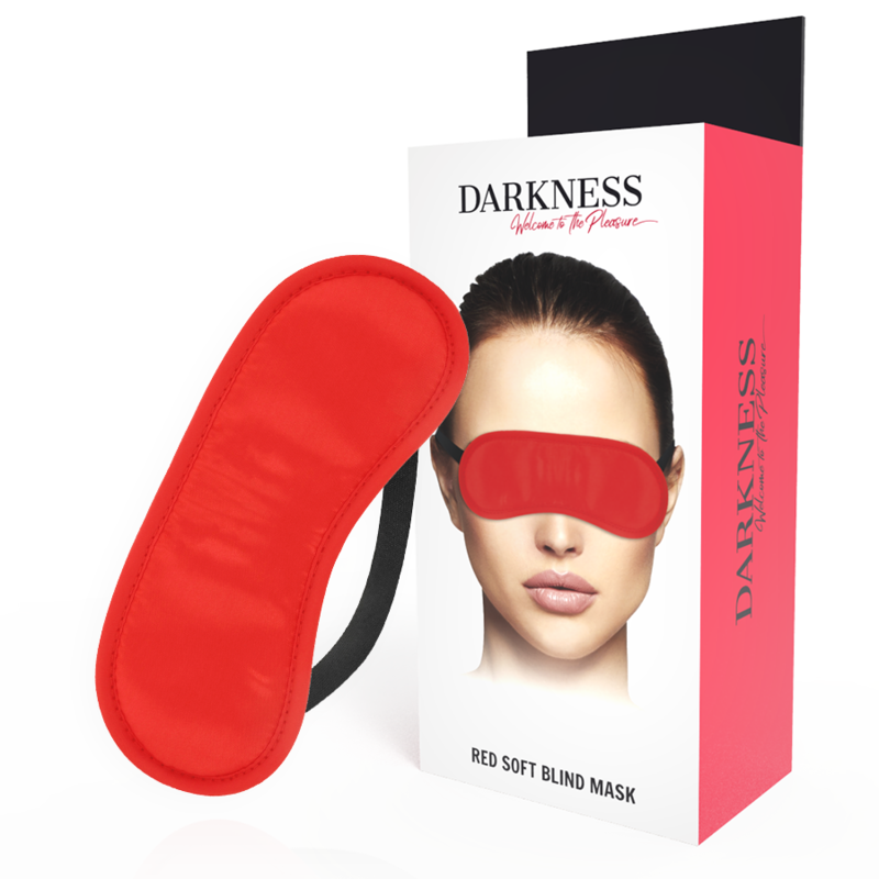 DARKNESS - STRAIGHT RED MASK 