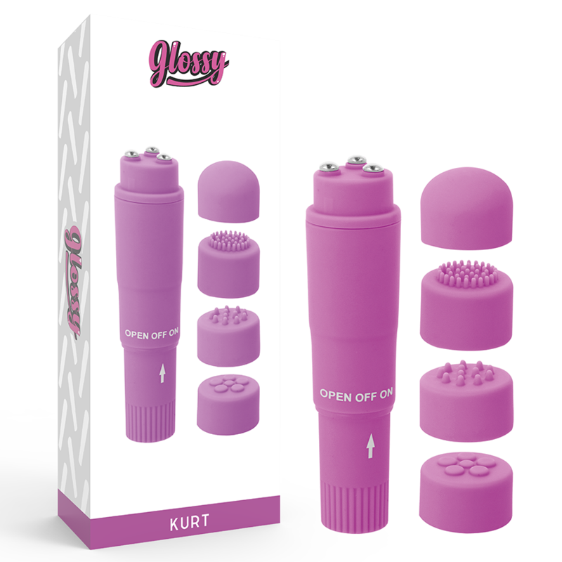 GLOSSY - KURT POCKET MASSAGE PURPLE