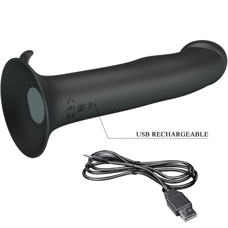 PRETTY LOVE - MURRAY VIBRATOR AND CLITORIS SUGAR BLACK