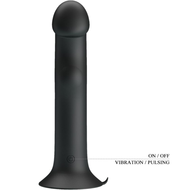 PRETTY LOVE - MURRAY VIBRATOR AND CLITORIS SUGAR BLACK
