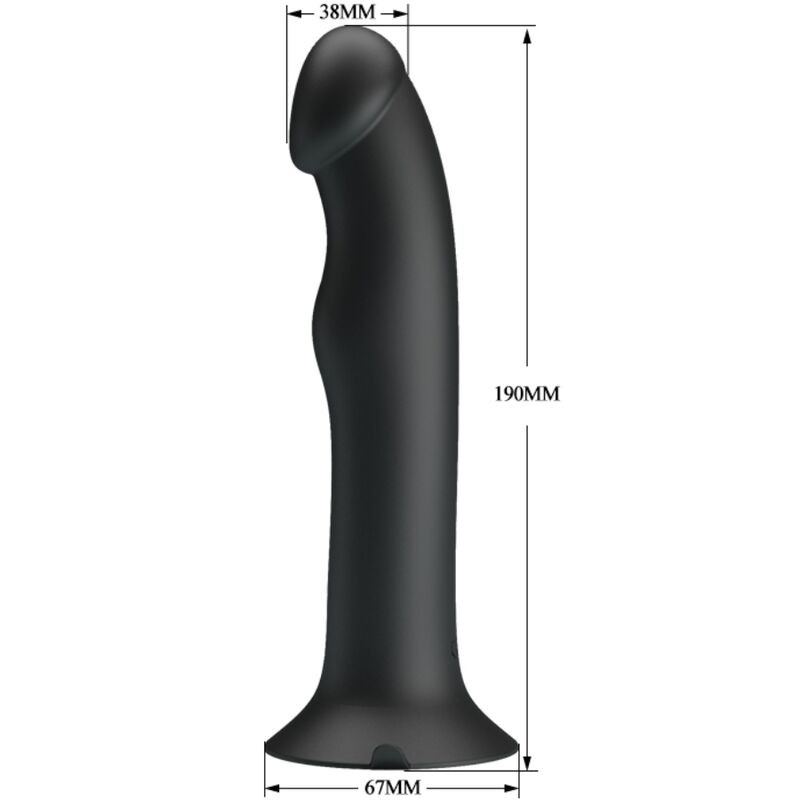 PRETTY LOVE - MURRAY VIBRATOR AND CLITORIS SUGAR BLACK