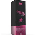 INTT MASSAGE &amp; ORAL SEX - MASSAGE GEL WITH COTTON CANDY FLAVOR AND HEATING EFFECT
