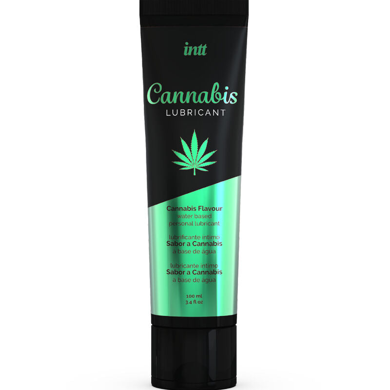 INTT LUBRICANTS - WATER-BASED INTIMATE LUBRICANT WITH CANNABIS FLAVORS