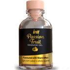 INTT MASSAGE &amp; ORAL SEX - PASSION FRUIT FLAVORED MASSAGE GEL WITH HEAT EFFECT