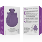INTENSE - VIOLET CL TORIS STIMULATOR 10 VIBRATIONS LILAC