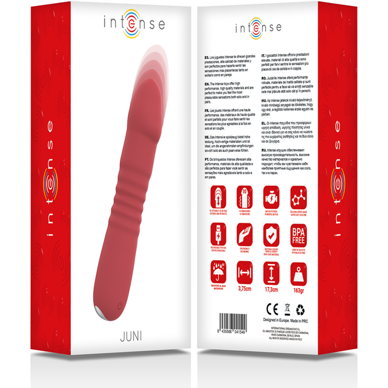 INTENSE - JUNE UP &amp; DOWN 10 RED VIBRATIONS