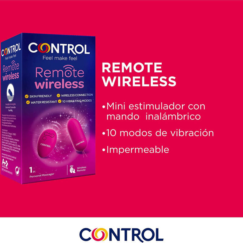 CONTROL - PERSONAL MASSAGE WIRELESS REMOTE CONTROL
