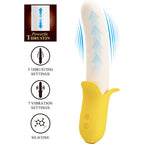 PRETTY LOVE - BANANA GEEK SUPER POWER 7 VIBRATIONS UP&amp;DOWN SILICONE BLACK