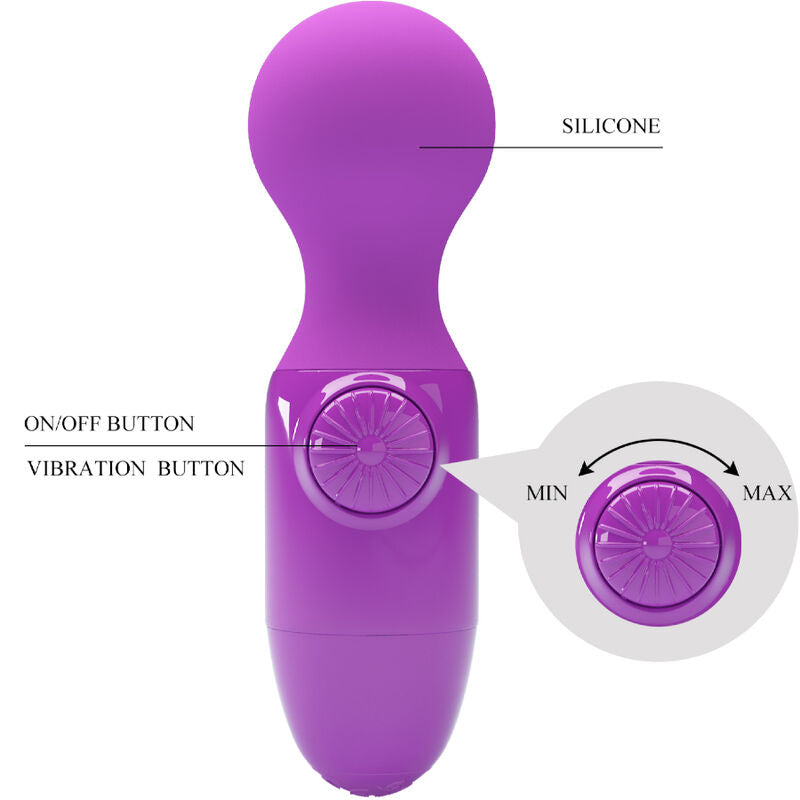 PRETTY LOVE - PURPLE MINI PERSONAL MASSAGE