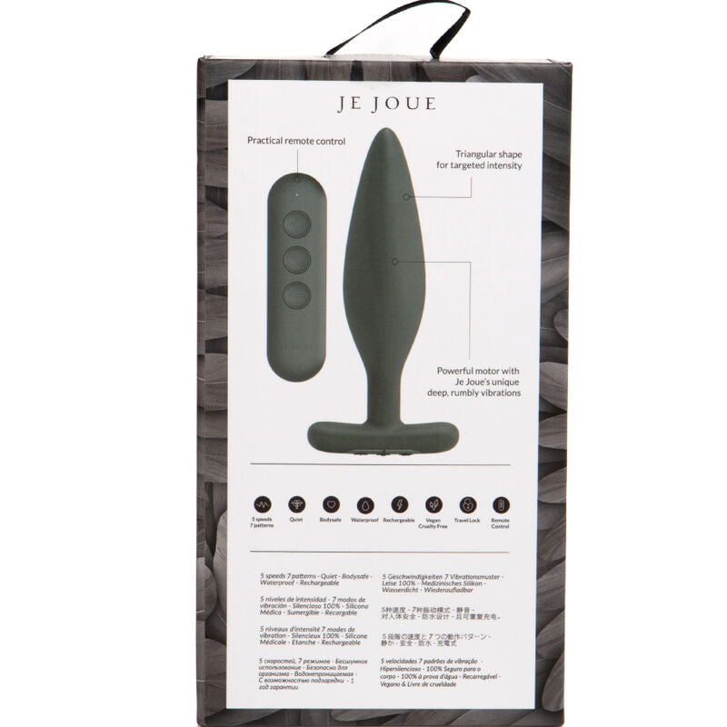 JE JOUE - OWN PLUG ANAL VIBRATOR BLACK