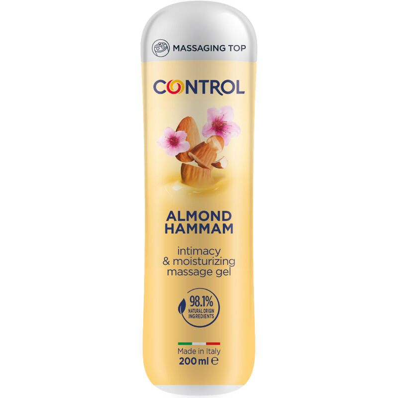 CONTROL - ALMOND HAMMAM MASSAGE GEL 3 IN 1,200 ML