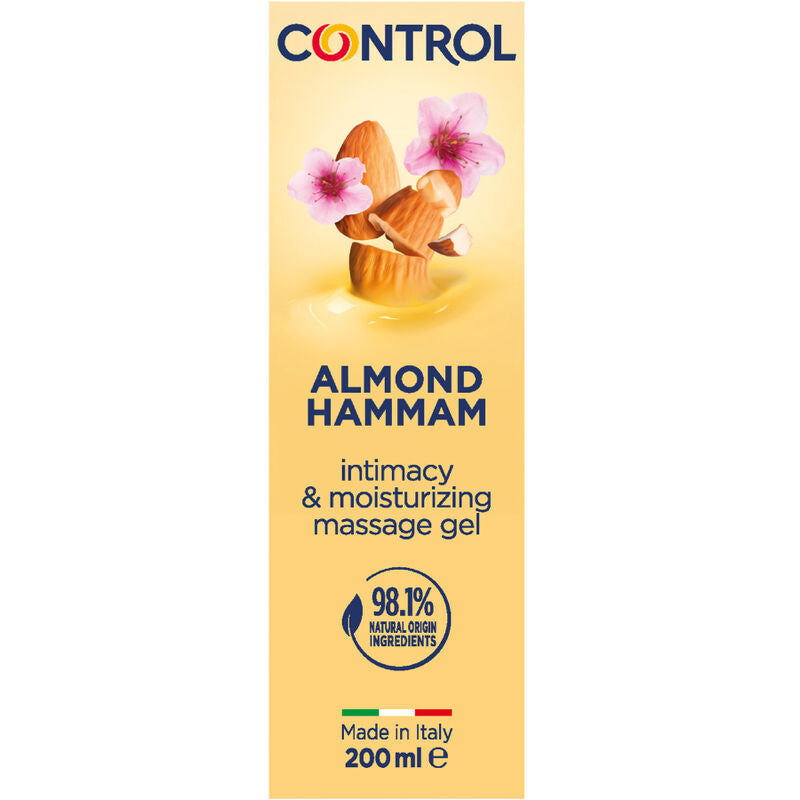 CONTROL - ALMOND HAMMAM MASSAGE GEL 3 IN 1,200 ML