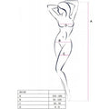 PASSION - BS100 BODYSTOCKING NEGRO TALLA UNICA