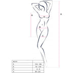 PASSION - BS101 BODYSTOCKING BLACK ONE SIZE