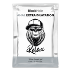 BLACK HOLE - WATER BASED GEL EXTRA DILATION 6 ML SINGLE DOSE