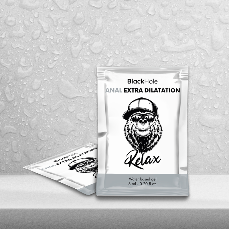BLACK HOLE - WATER BASED GEL EXTRA DILATION 6 ML SINGLE DOSE