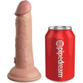 KING COCK - ELITE REALISTIC DILDO VIBRATING &amp; SILICONE 15.2 CM