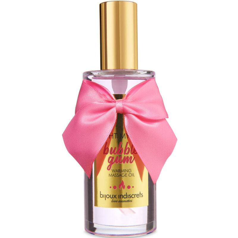 BIJOUX - INDISCRETS LIGHT MY FIRE MASSAGE OIL HEAT EFFECT GUM FLAVORS