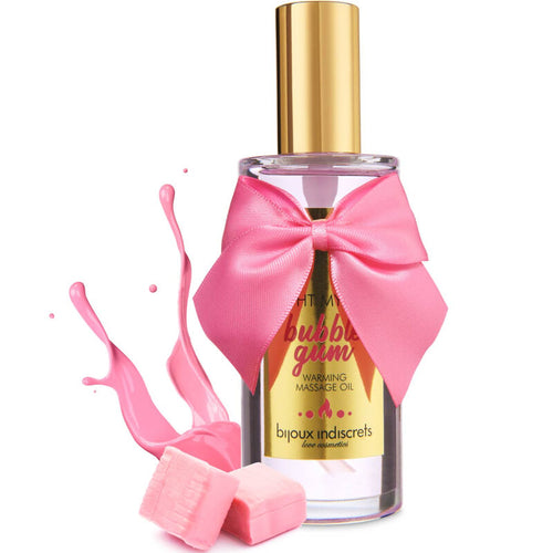 BIJOUX - INDISCRETS LIGHT MY FIRE MASSAGE OIL HEAT EFFECT GUM FLAVORS