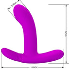 PRETTY LOVE - GERI CLITORIS MASSAGE PINK REMOTE CONTROL
