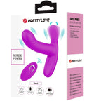 PRETTY LOVE - GERI CLITORIS MASSAGE PINK REMOTE CONTROL