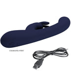 PRETTY LOVE - LAMAR RABBIT VIBRATOR &amp; BLUE G-SPOT