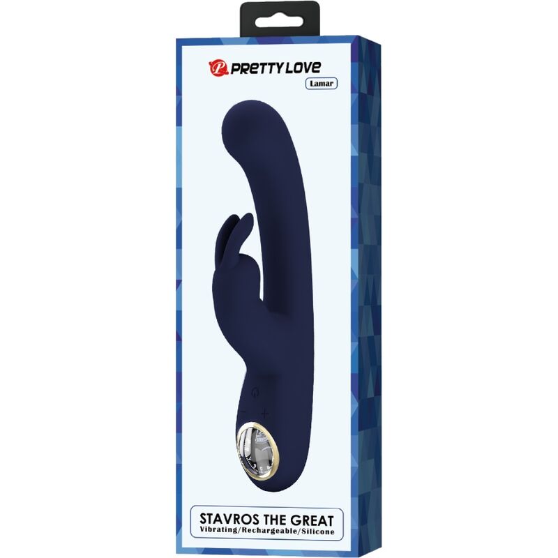 PRETTY LOVE - LAMAR RABBIT VIBRATOR &amp; BLUE G-SPOT