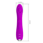 PRETTY LOVE - REGINA RECHARGEABLE VIBRATOR-SUGAR PURPLE