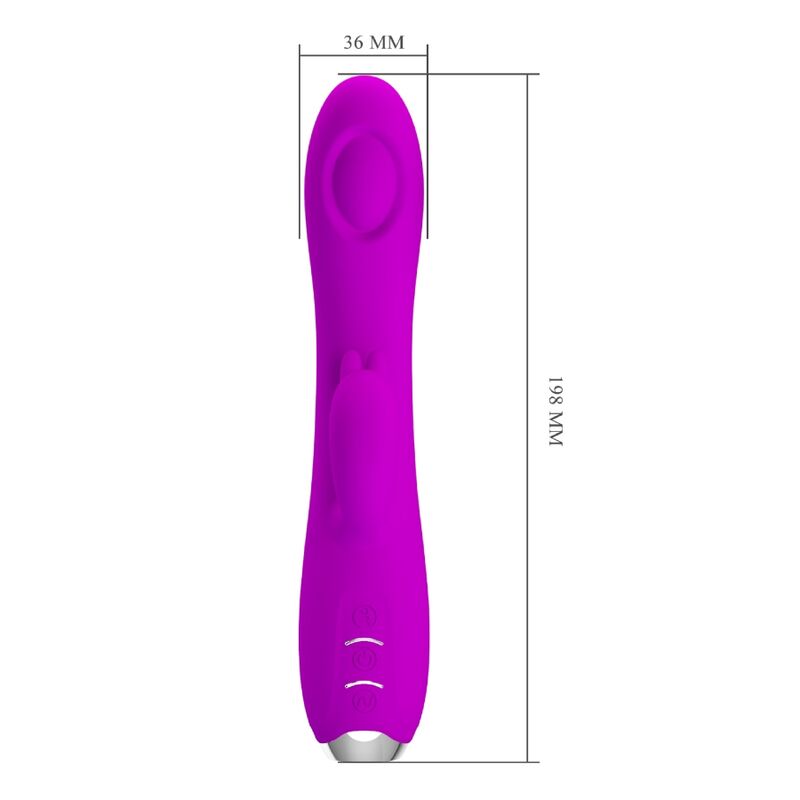 PRETTY LOVE - REGINA RECHARGEABLE VIBRATOR-SUGAR PURPLE