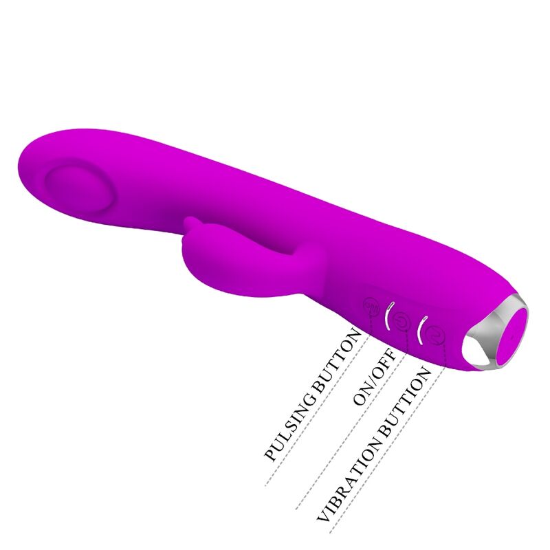 PRETTY LOVE - REGINA RECHARGEABLE VIBRATOR-SUGAR PURPLE