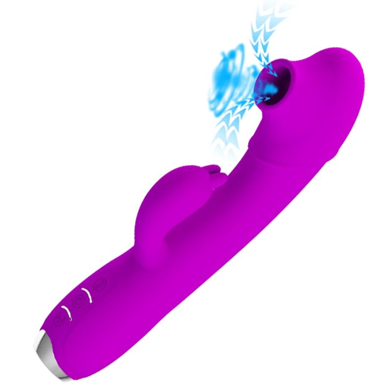 PRETTY LOVE - REGINA RECHARGEABLE VIBRATOR-SUGAR PURPLE