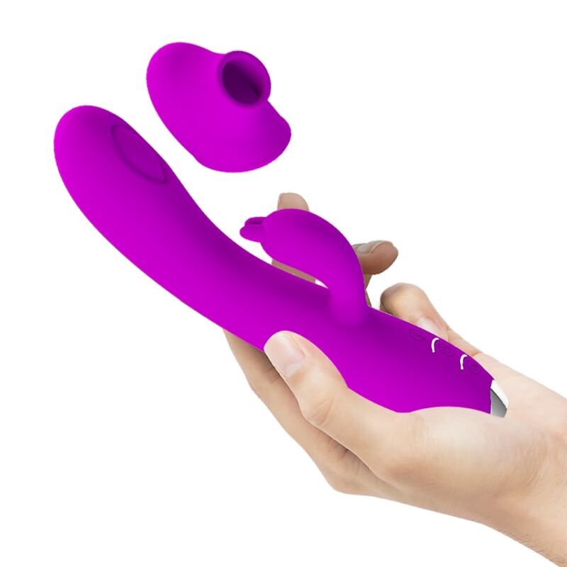 PRETTY LOVE - REGINA RECHARGEABLE VIBRATOR-SUGAR PURPLE