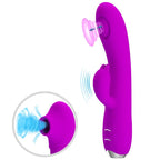 PRETTY LOVE - REGINA RECHARGEABLE VIBRATOR-SUGAR PURPLE