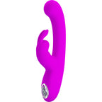 PRETTY LOVE - LAMAR RABBIT VIBRATOR &amp; VIOLET G-SPOT