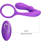 PRETTY LOVE - WARREN VIOLET ANAL RING &amp; VIBRATOR