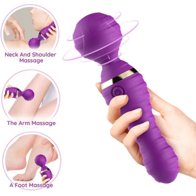 ARMONY - FREEDO MASSAGE &amp; VIBRATOR SMALL PURPLE