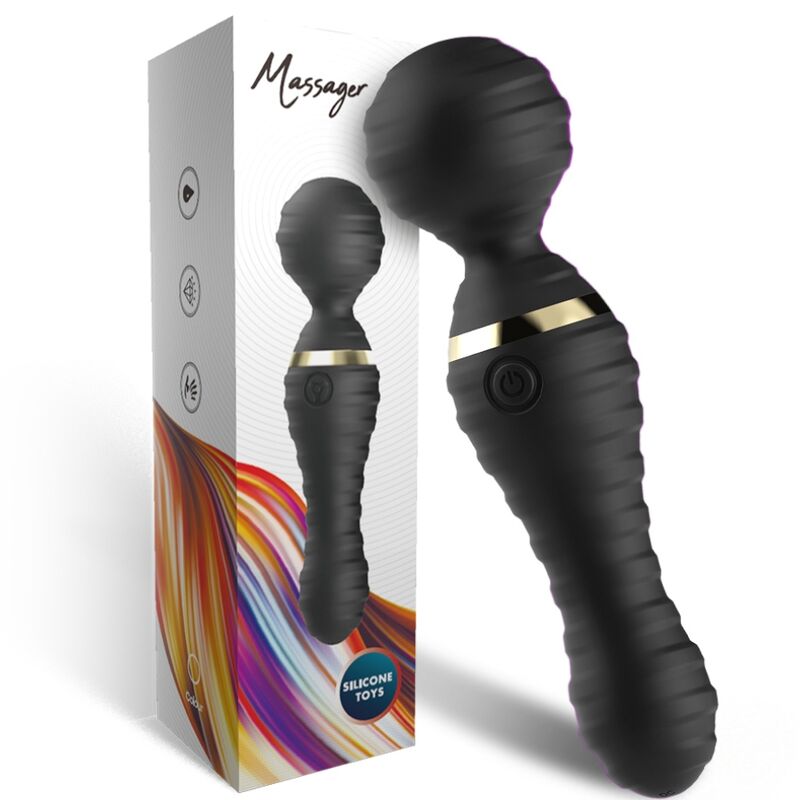 ARMONY - FREEDO MASSAGE &amp; VIBRATOR SMALL BLACK