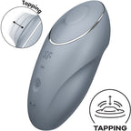 SATISFYER - TAP &amp; CLIMAX 1 VIBRADOR LAY-ON ROJO